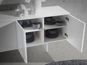 Mario - Modern White Veneer Buffet — view 4