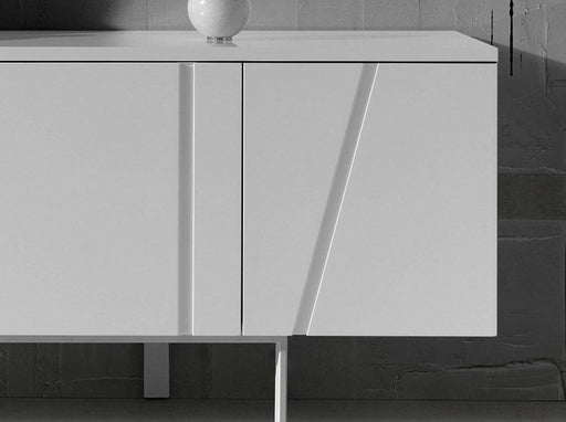 Mario - Modern White Veneer Buffet — view 2