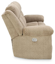 Tip-off - Power Reclining Sofa With Adj Headrest - R&R Furniture Gallery (Fountain Valley, CA)