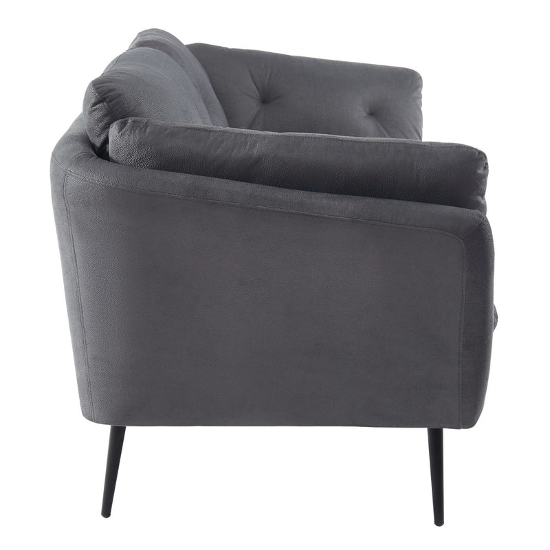 Cody - Modern Grey Fabric Sofa — view 2
