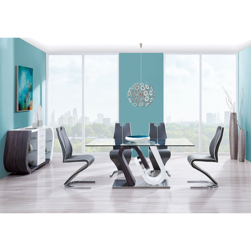 Anne - Buffet - White / Gray - R&R Furniture Gallery (Fountain Valley, CA)