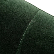 Danube - Modern Jade Green Fabric Dining Chair — view 5