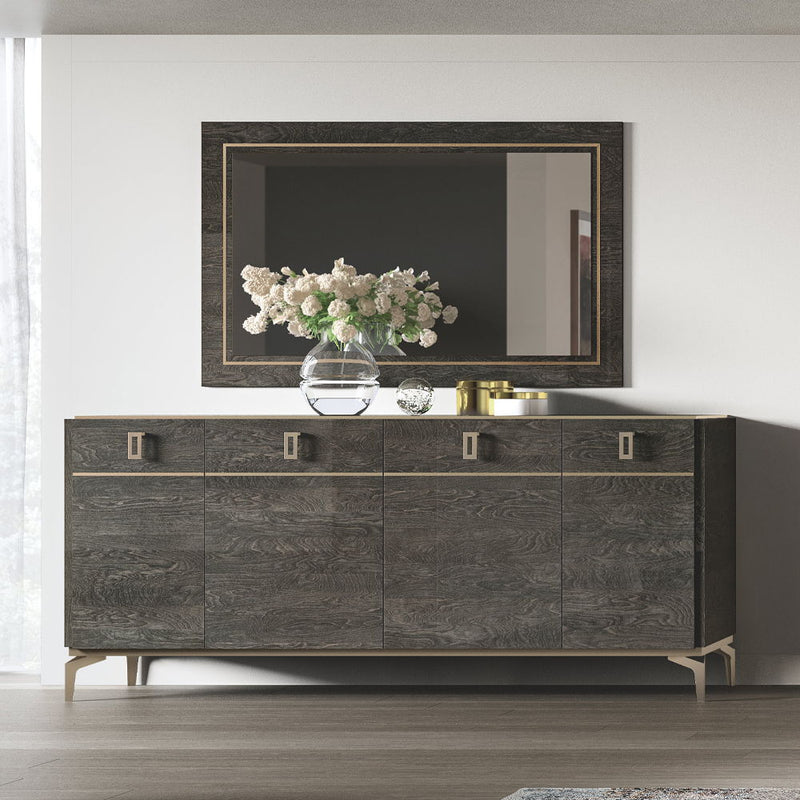 Venezia - Server - Gray - R&R Furniture Gallery (Fountain Valley, CA)