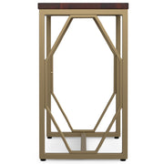Selma - Handcrafted Metal And Wood Accent Table - R&R Furniture Gallery (Fountain Valley, CA)