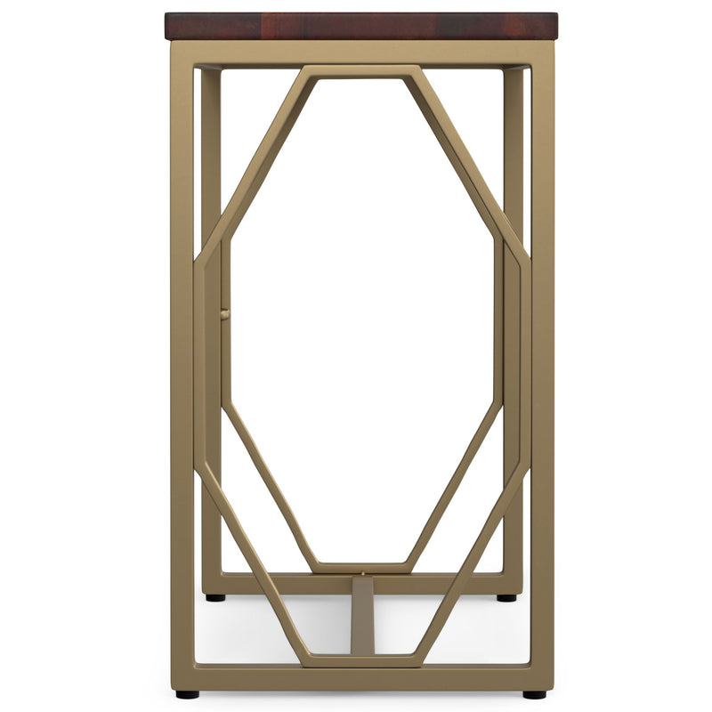 Selma - Handcrafted Metal And Wood Accent Table - R&R Furniture Gallery (Fountain Valley, CA)