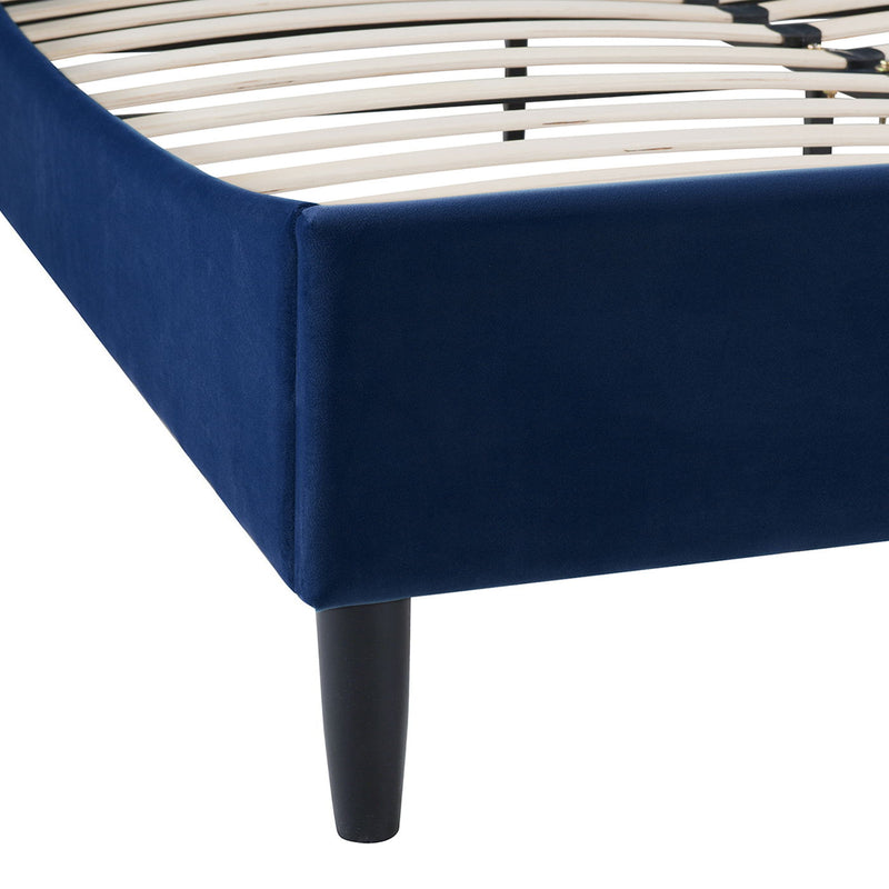 Aspen - Vertical Tufted Modern Headboard Platform Bed Set - R&R Furniture Gallery (Fountain Valley, CA)