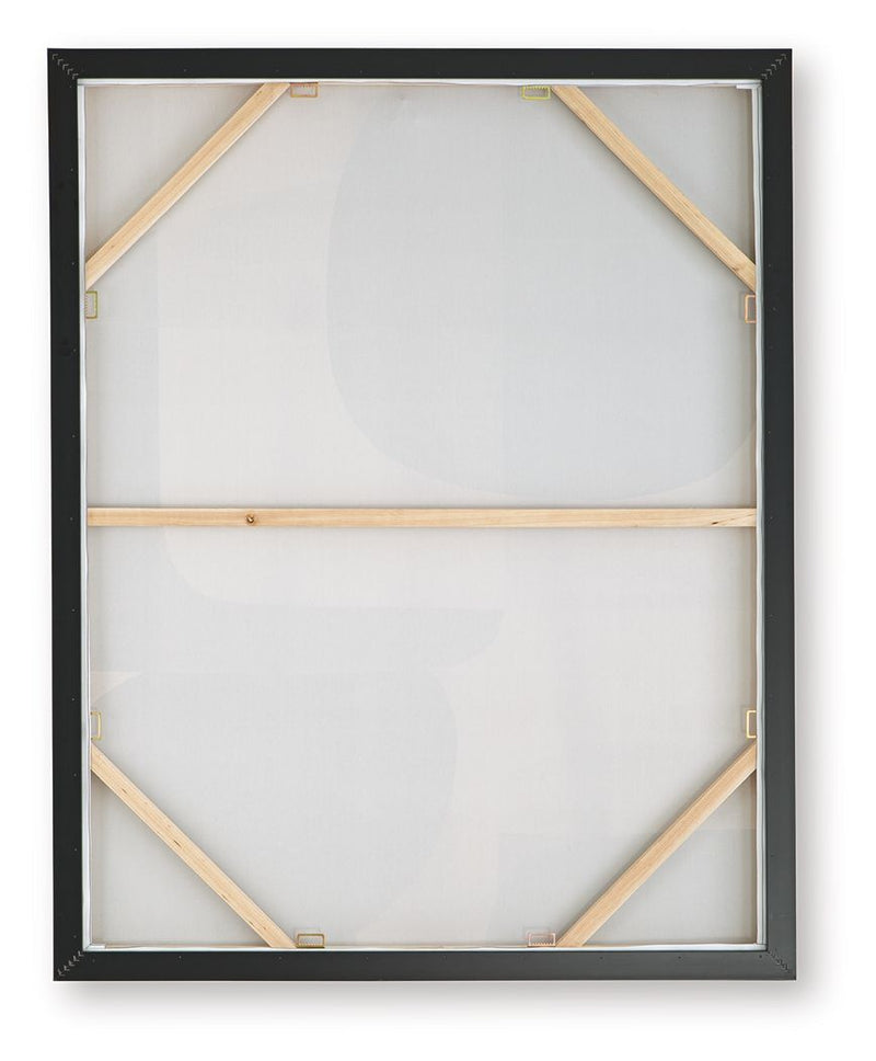 Kesleigh - Wall Art - Black / White - R&R Furniture Gallery (Fountain Valley, CA)