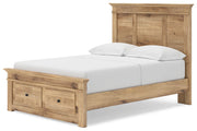 Makidern - Panel Storage Bed With Storage Footboard - R&R Furniture Gallery (Fountain Valley, CA)