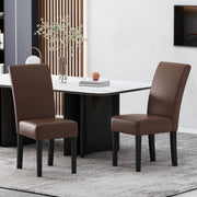 Contemporary Dining Chair With Rubberwood Legs (Set of 2) - R&R Furniture Gallery (Fountain Valley, CA)
