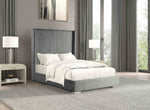 Cadwell - E.King Bed, Gray