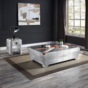Brancaster - Coffee Table - Aluminum - R&R Furniture Gallery (Fountain Valley, CA)