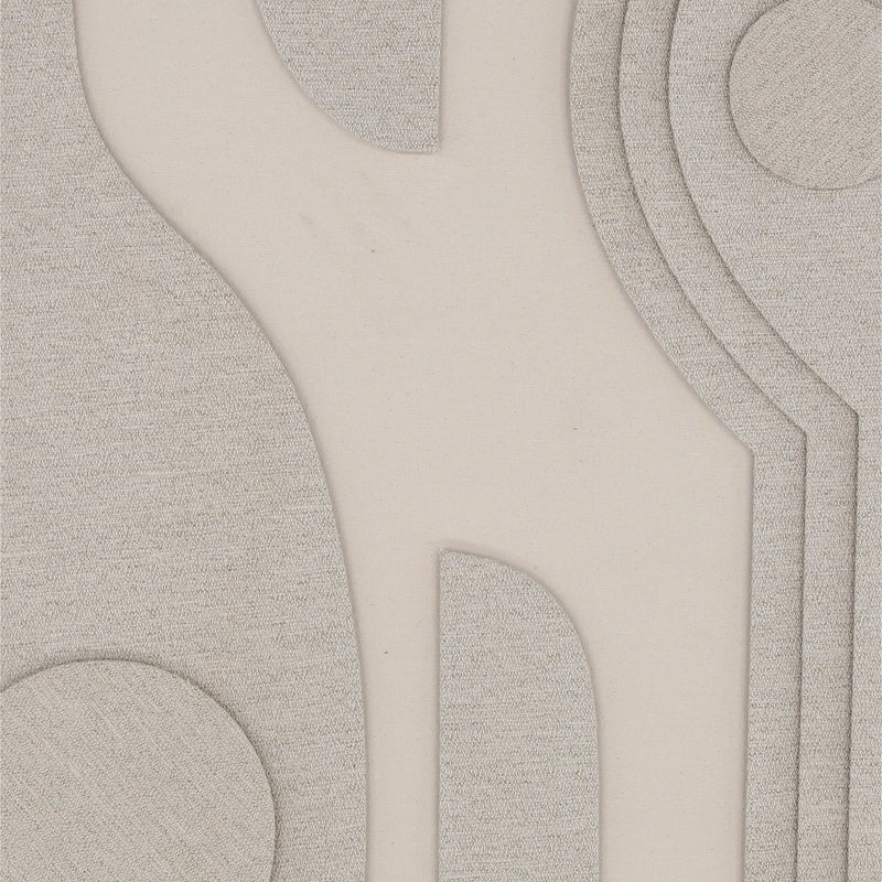 Lydian - Wall Art - Gray And Beige