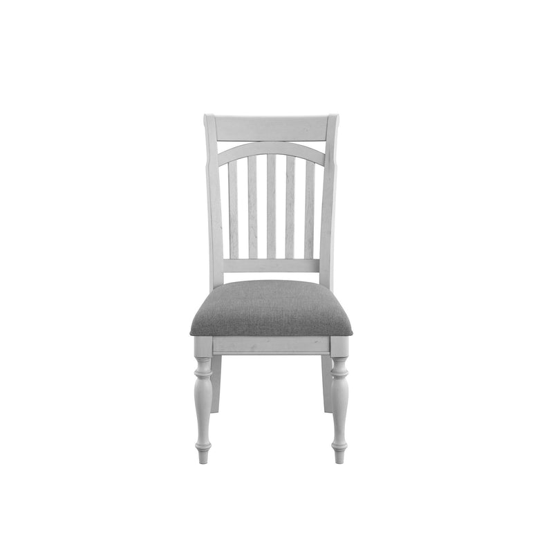 Slat Back Dining Chairs (Set of 2) - Gray - R&R Furniture Gallery (Fountain Valley, CA)