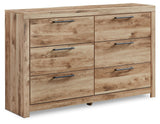 Hyanna - Six Drawer Dresser - Tan Brown - R&R Furniture Gallery (Fountain Valley, CA)