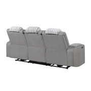 Duran - Power Reclining Sofa With Power Headrest - R&R Furniture Gallery (Fountain Valley, CA)