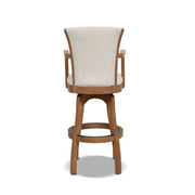 Williams - Swivel Bar Stool With Armrests - R&R Furniture Gallery (Fountain Valley, CA)
