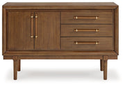 Lyncott - Dining Room Server - Brown - R&R Furniture Gallery (Fountain Valley, CA)