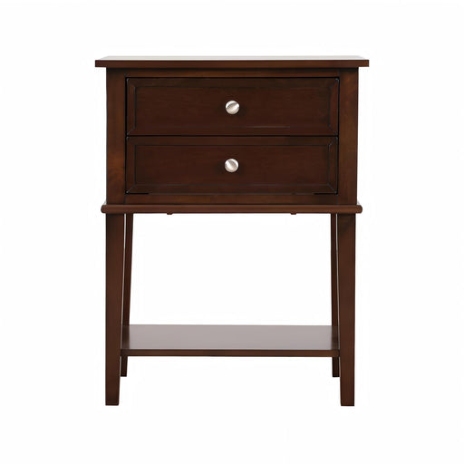 Newton - Nightstand - Cappuccino - R&R Furniture Gallery (Fountain Valley, CA)