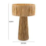 Shelby - Rafia Table Lamp - R&R Furniture Gallery (Fountain Valley, CA)
