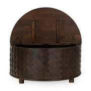 Shira - Mango Wood 24" Round Table - R&R Furniture Gallery (Fountain Valley, CA)