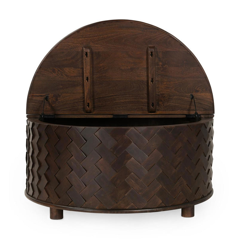 Shira - Mango Wood 24" Round Table - R&R Furniture Gallery (Fountain Valley, CA)