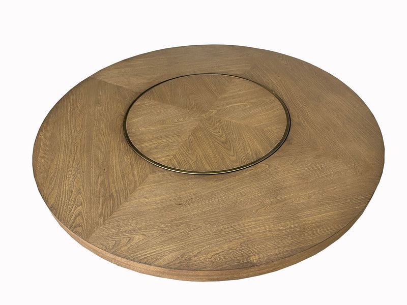 Elegant Round Dining Table - R&R Furniture Gallery (Fountain Valley, CA)