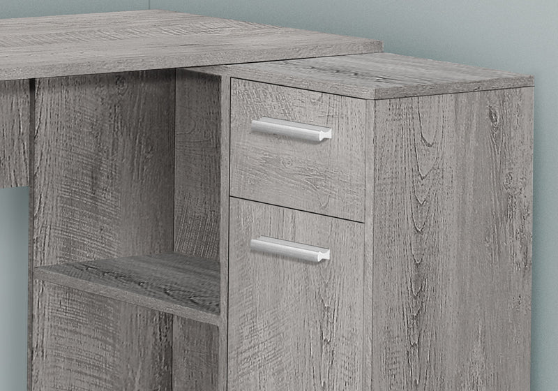 Computer Desk, Home Office, Corner, Storage Drawers, L Shape, Contemporary & Modern - R&R Furniture Gallery (Fountain Valley, CA)