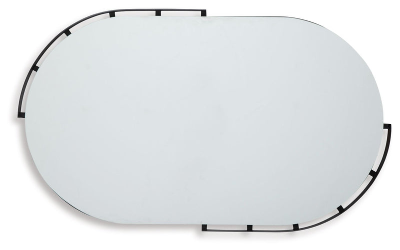 Valkings - Accent Mirror - Black - R&R Furniture Gallery (Fountain Valley, CA)