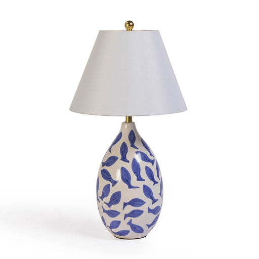 Sardine - Table Lamp - Blue - R&R Furniture Gallery (Fountain Valley, CA)