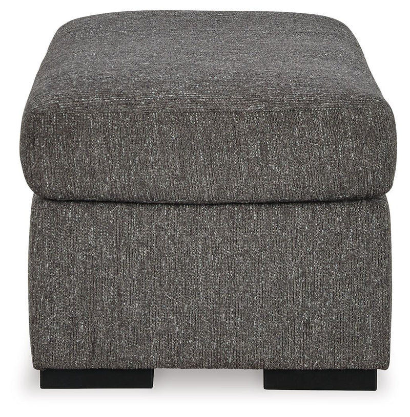 Gardiner - Ottoman - Pewter - R&R Furniture Gallery (Fountain Valley, CA)