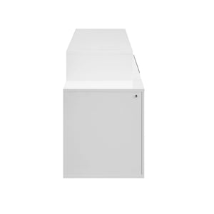 Kerry - Entertainment Unit With Speaker And LED Lighting - White