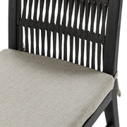 Westville - Outdoor Dining Chair (Set of 2) - Black - R&R Furniture Gallery (Fountain Valley, CA)