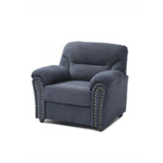Hamilton - Chair With Hand Applied Nailhead Trim And Pillow Top Arm Cushions - R&R Furniture Gallery (Fountain Valley, CA)