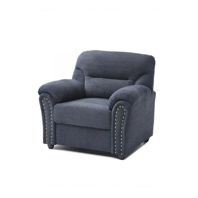 Hamilton - Chair With Hand Applied Nailhead Trim And Pillow Top Arm Cushions - R&R Furniture Gallery (Fountain Valley, CA)