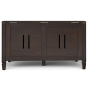 Connaught - Wide Storage Bench Trunk - Chestnut - R&R Furniture Gallery (Fountain Valley, CA)