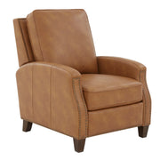 Jack - Push Back Recliner With Track Arms And Nailhead Accents - R&R Furniture Gallery (Fountain Valley, CA)
