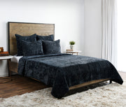 Bari - Velvet Quilt - R&R Furniture Gallery (Fountain Valley, CA)