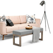 Milltown - Upholstered Ottoman Bench - R&R Furniture Gallery (Fountain Valley, CA)