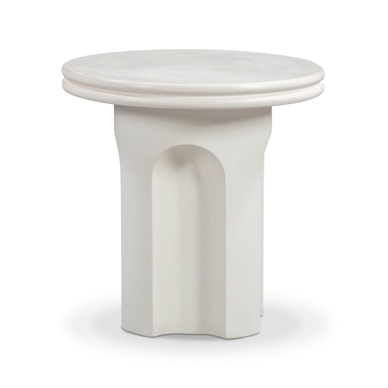 Cassandra - Indoor / Outdoor Concrete Round Table - R&R Furniture Gallery (Fountain Valley, CA)