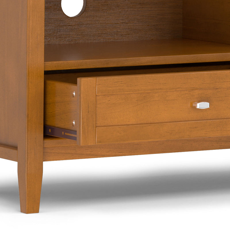 Warm Shaker - Handcrafted Low TV Media Stand - R&R Furniture Gallery (Fountain Valley, CA)