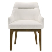 Kasha - Side Chair (Set of 2) - Chenille / Vintage Oak - R&R Furniture Gallery (Fountain Valley, CA)