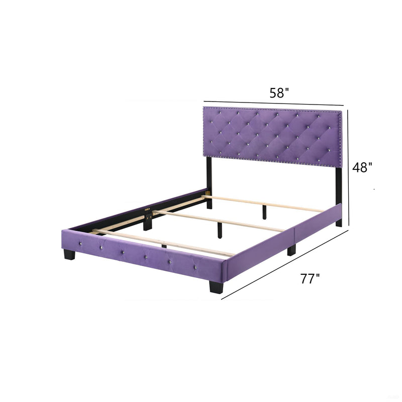 Luxurious Upholstered Bed - R&R Furniture Gallery (Fountain Valley, CA)