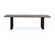 Taylor - X-Large 102" Modern Live Edge Wood Dining Table — view 3