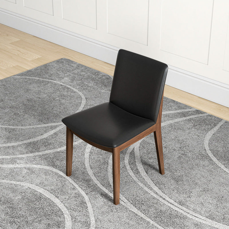 Laura - Mid-Century Modern Solid Wood Dining Chair (Set of 2) - R&R Furniture Gallery (Fountain Valley, CA)