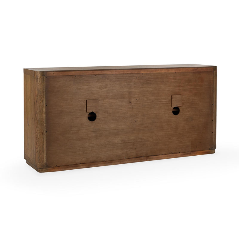 Labelle - 4 Door Buffet - Tan Oak - R&R Furniture Gallery (Fountain Valley, CA)