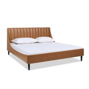 Aspen - Vertical Tufted Modern Headboard Platform Bed Set - R&R Furniture Gallery (Fountain Valley, CA)