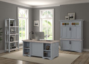 Americana Modern - Workstation with LED Light - R&R Furniture Gallery (Fountain Valley, CA)