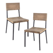 Tacoma - Dining Chair (Set of 2) - Gray - R&R Furniture Gallery (Fountain Valley, CA)