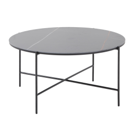 Hobart - Modern Black Ceramic Coffee Table