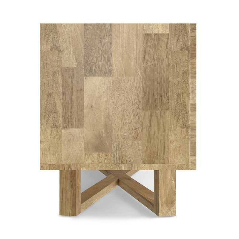 Harrow - TV Media Stand - Natural - R&R Furniture Gallery (Fountain Valley, CA)